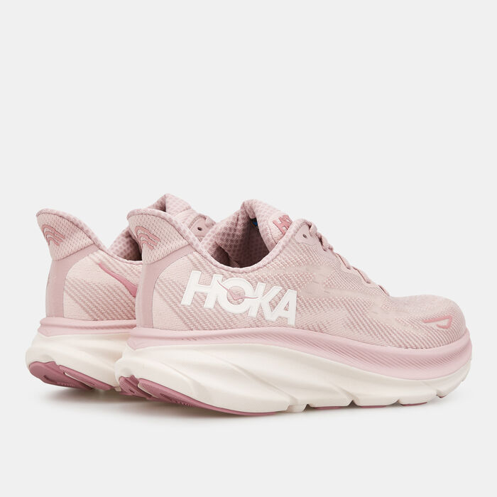 HOKA Women's Clifton 9 Road Running Shoe Pink HOKA Women's Clifton 9 Road Running Shoe Pink image number 2
