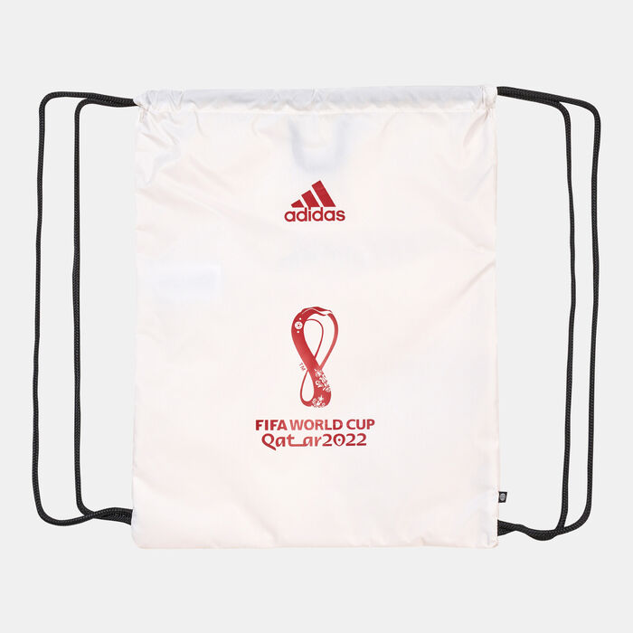 adidas FIFA World Cup 2022™ Oifficial Emblem Gymsack Beige image number 0