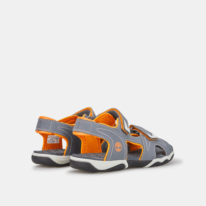 Timberland Kids' Adventure Seeker 2-Strap Sandals Grey image number 2