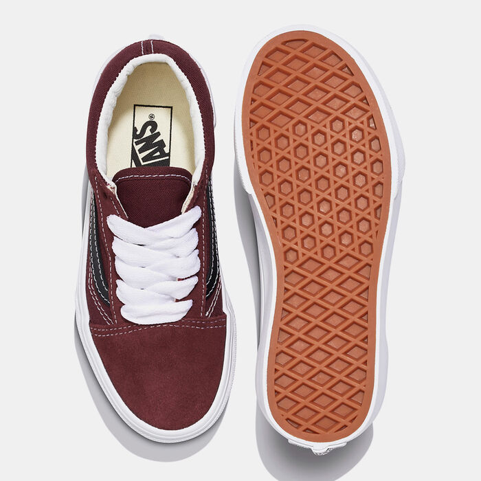 Vans Kids Old Skool Unisex Shoes (Younger Kids) Brown Vans Kids Old Skool Unisex Shoes (Younger Kids) Brown image number 3