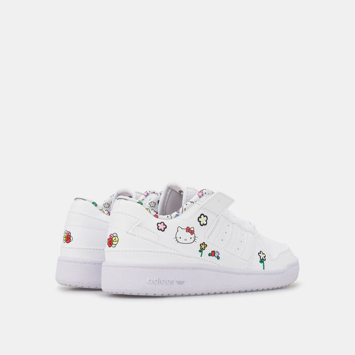 adidas Originals Kids' Originals x Hello Kitty Forum Low Shoe White adidas Originals Kids' Originals x Hello Kitty Forum Low Shoe White image number 2