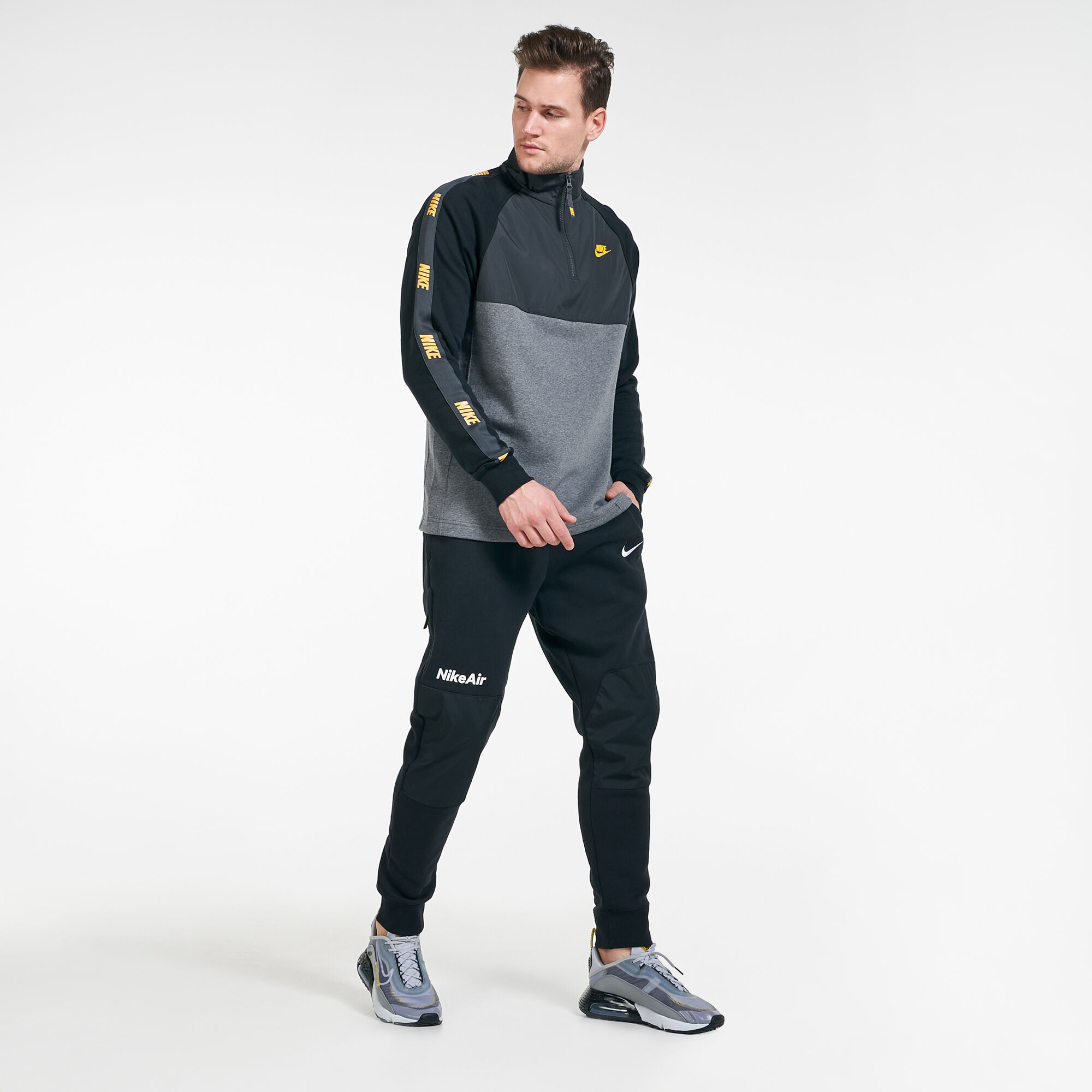 Mens nike shop hybrid sweatshirt