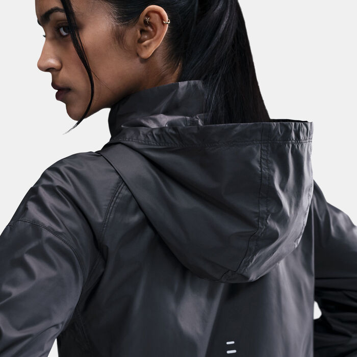 Nike Women's Tempo Repel Running Jacket Black Nike Women's Tempo Repel Running Jacket Black image number 5