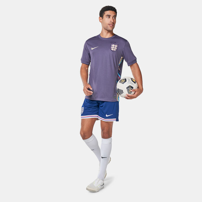Nike Men's England Stadium Dri-FIT Replica Away Football Jersey - 2024 Grey image number 2