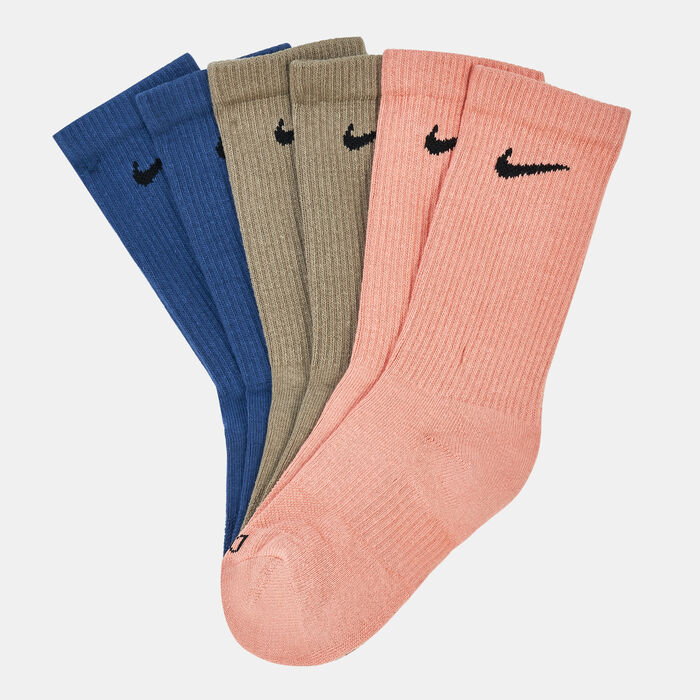 Nike Everyday Plus Cushioned Training Crew Socks (3 Pairs) Nike Everyday Plus Cushioned Training Crew Socks (3 Pairs) image number 0