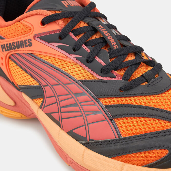 PUMA Men's x PLEASURES Velophasis Layers Shoe Orange PUMA Men's x PLEASURES Velophasis Layers Shoe Orange image number 4
