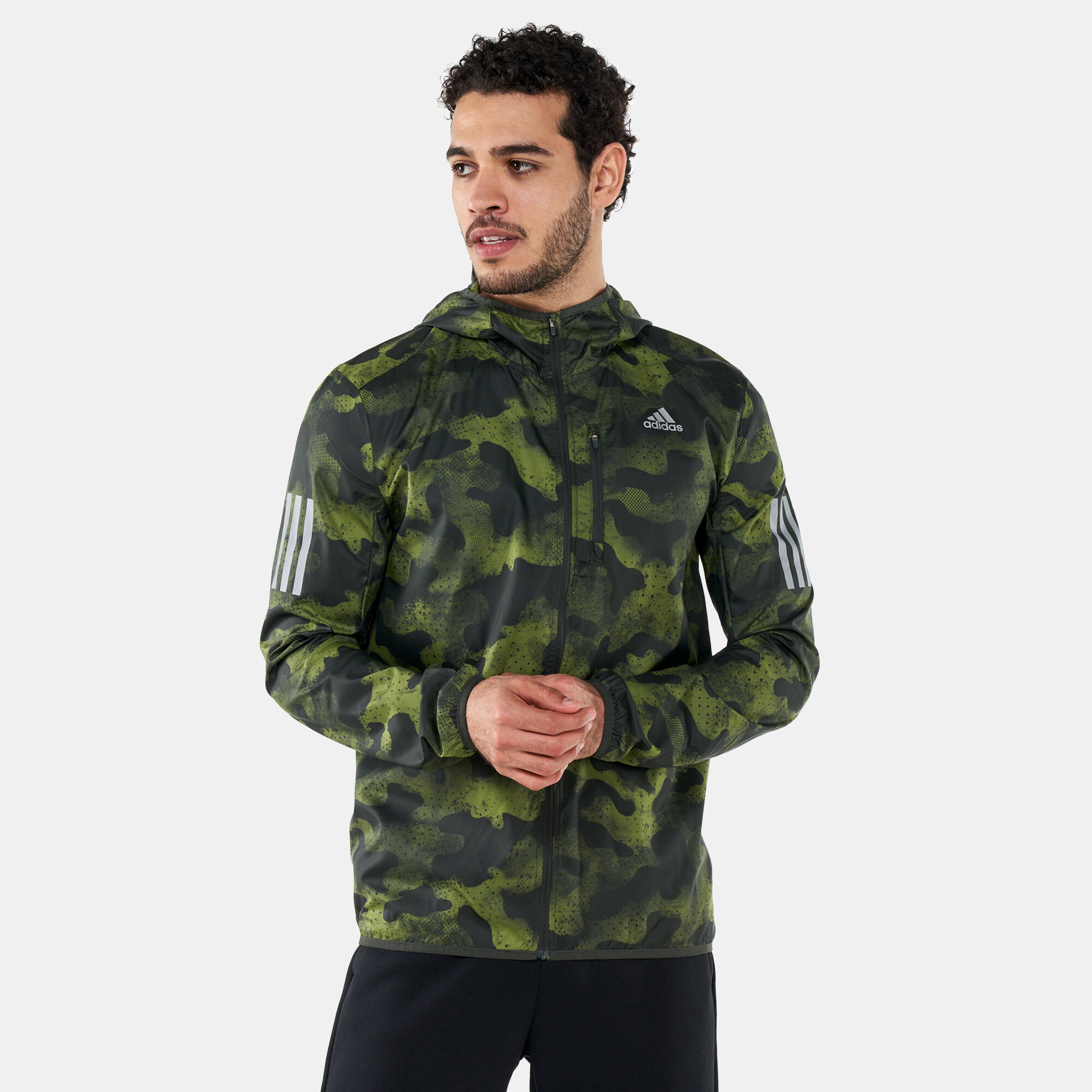 Adidas camouflage shop jacket mens