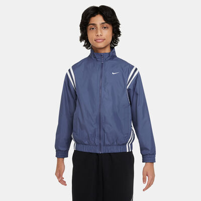 Nike Kids' Crossover Repel Basketball Jacket Blue Nike Kids' Crossover Repel Basketball Jacket Blue