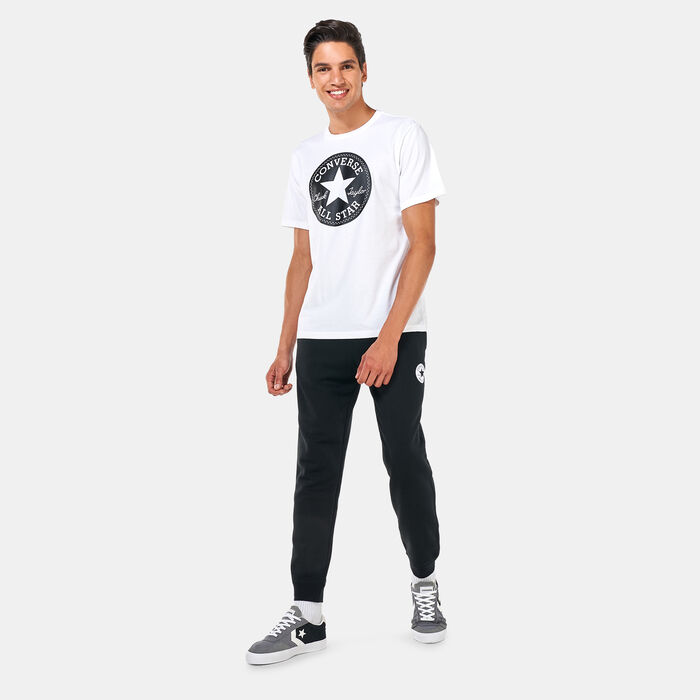 Converse Chuck Taylor All Star Logo Sweatpants Black Converse Chuck Taylor All Star Logo Sweatpants Black image number 2