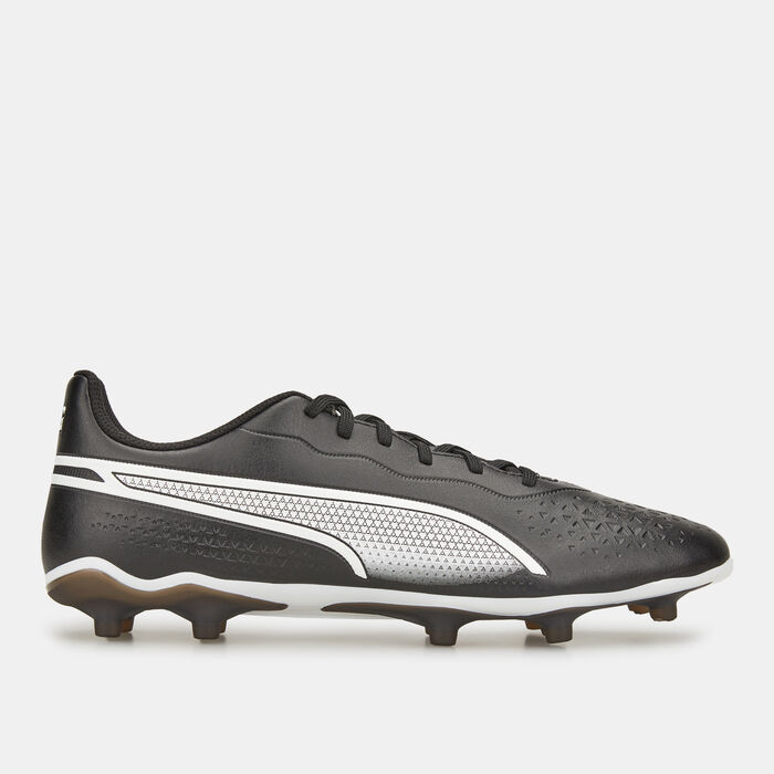 PUMA Men's King Match Firm Ground/Artificial Ground Football Shoes Black image number 0