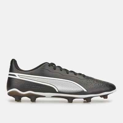 PUMA Men's King Match Firm Ground/Artificial Ground Football Shoes Black PUMA Men's King Match Firm Ground/Artificial Ground Football Shoes Black