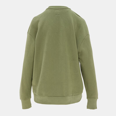 Vans Women's ComfyCush Essential Sweatshirt Green