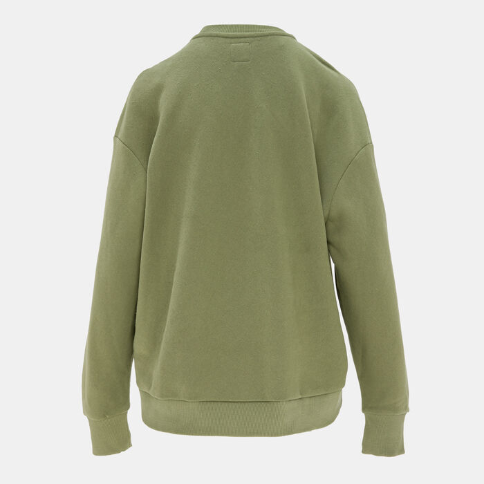 Vans Women's ComfyCush Essential Sweatshirt Green image number 1