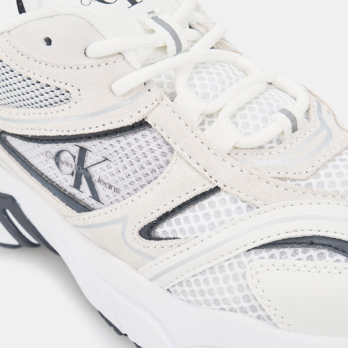 Calvin Klein Women's Retro Tennis Shoes White Calvin Klein Women's Retro Tennis Shoes White image number 4
