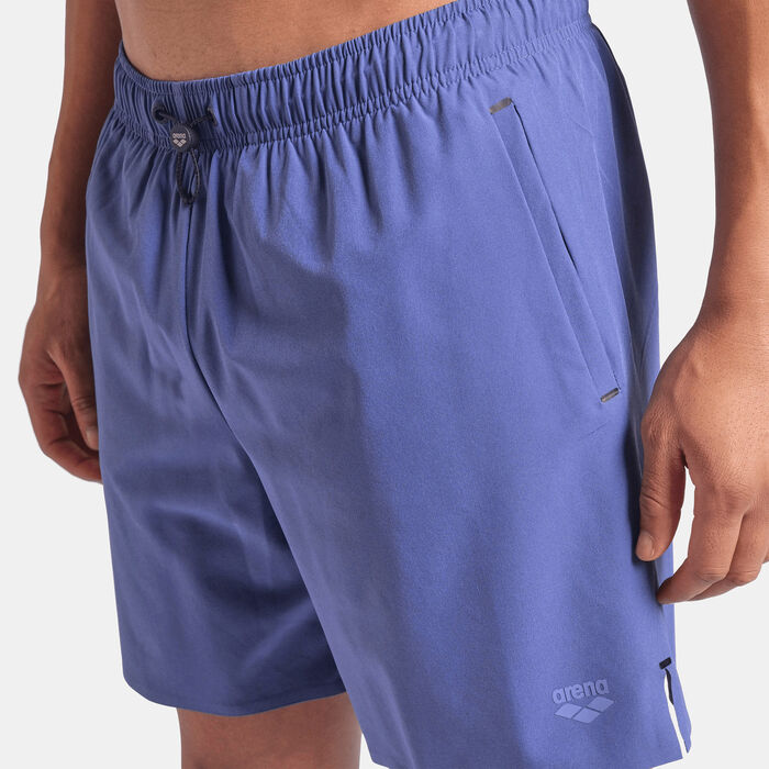 Arena Men's Solid Evo Beach Boxer Swimming Shorts Multi-Color image number 3