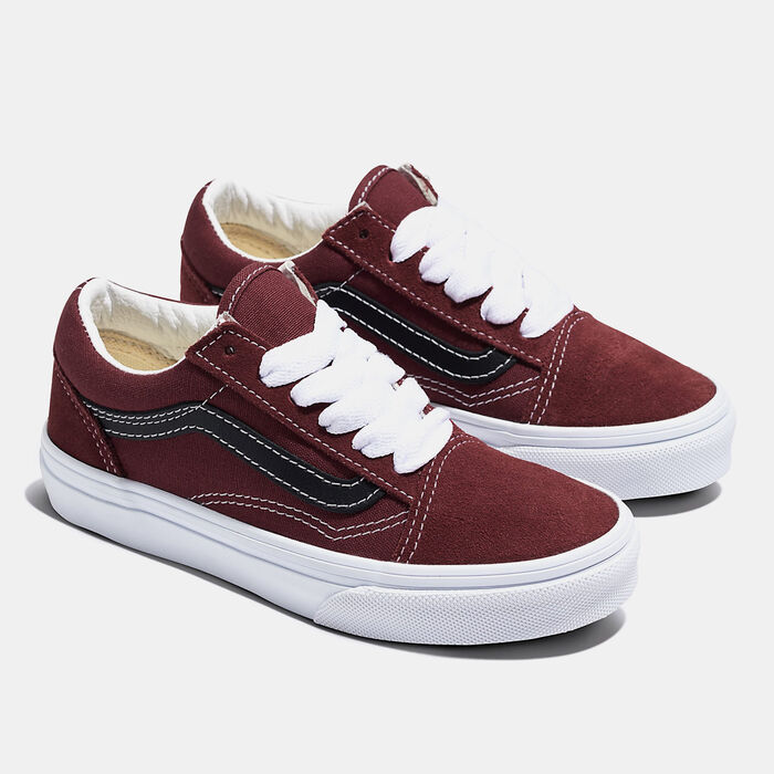 Vans Kids Old Skool Unisex Shoes (Younger Kids) Brown Vans Kids Old Skool Unisex Shoes (Younger Kids) Brown image number 1