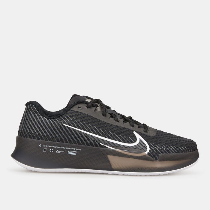 Nike Women's Court Air Zoom Vapor 11 Clay Tennis Shoe Black Nike Women's Court Air Zoom Vapor 11 Clay Tennis Shoe Black image number 0