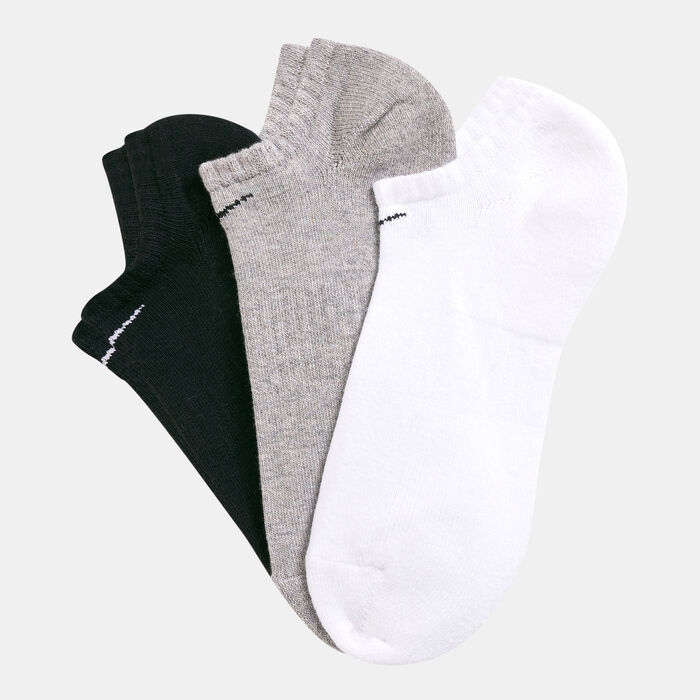 Nike Everyday Cushion No-Show Training Socks (3 Pack) Multi-Color Nike Everyday Cushion No-Show Training Socks (3 Pack) Multi-Color image number 0