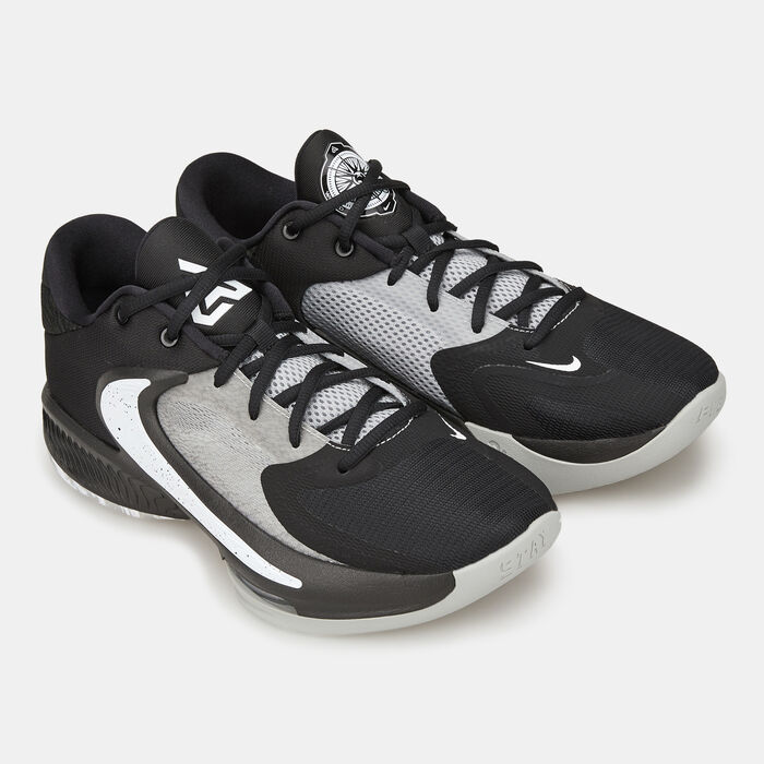 Nike Men's Zoom Freak 4 Basketball Shoe Grey image number 1