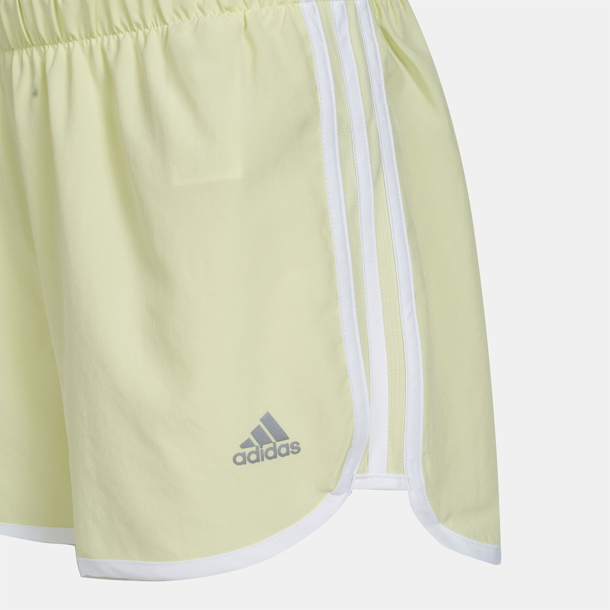 Adidas yellow hot sale shorts womens