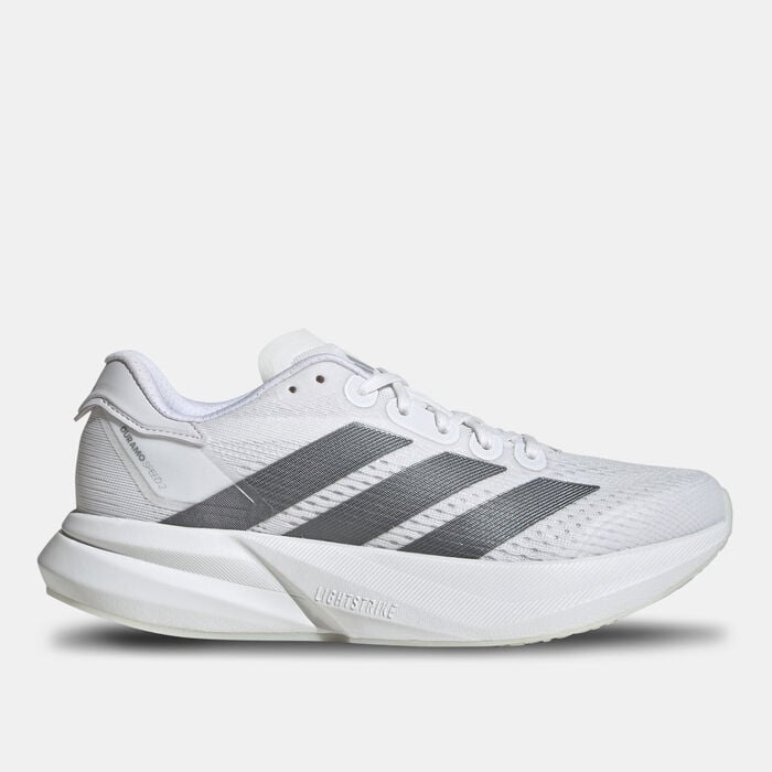 adidas Women's Duramo Speed 2 Running Shoes White adidas Women's Duramo Speed 2 Running Shoes White image number 0