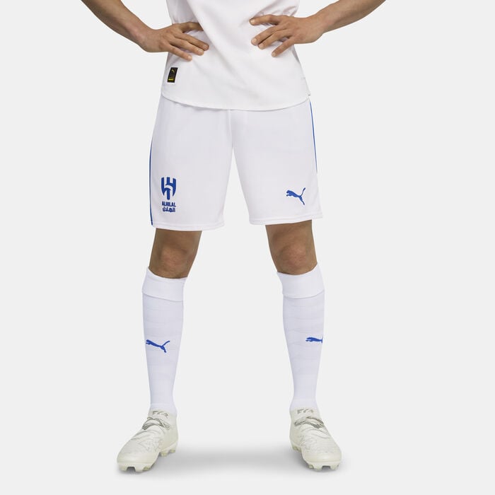 PUMA Men's Al Hilal Replica Football Shorts White PUMA Men's Al Hilal Replica Football Shorts White image number 0