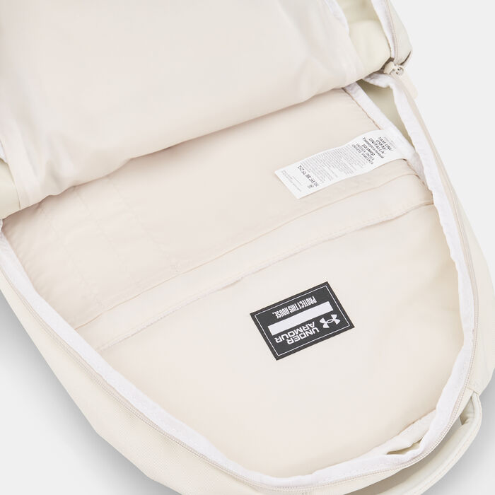 Under Armour Hustle Pro 6.0 Backpack White Under Armour Hustle Pro 6.0 Backpack White image number 3