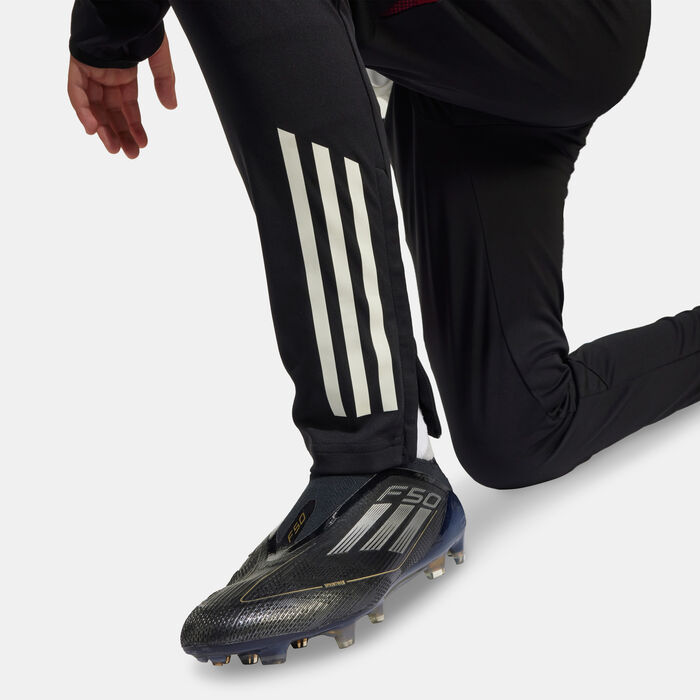 adidas Kids' Manchester United Tiro 24 Football Training Pants Black image number 3