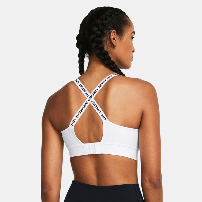 Under Armour Women's Infinity High-Support 2.0 Training Sports Bra Bra White Under Armour Women's Infinity High-Support 2.0 Training Sports Bra Bra White image number 1
