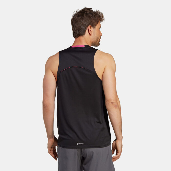 adidas Men's Designed for Movement HIIT Training Tank Top Black image number 1