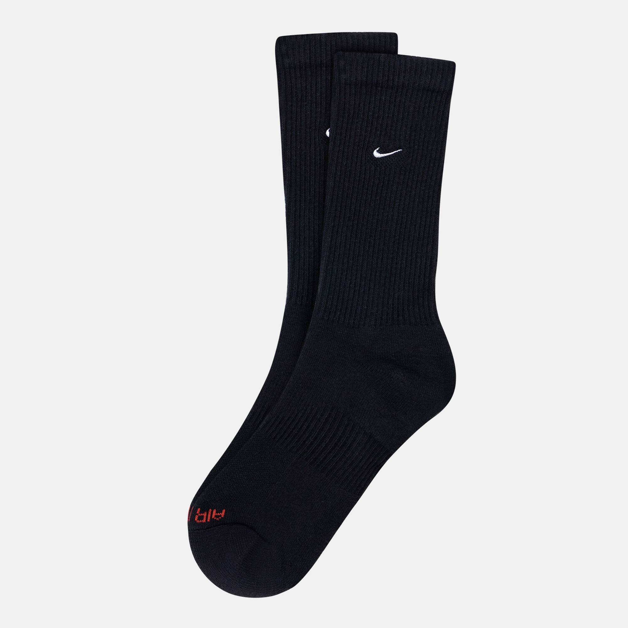 Buy Nike Everyday Plus Cushioned Crew Socks Black in KSA SSS