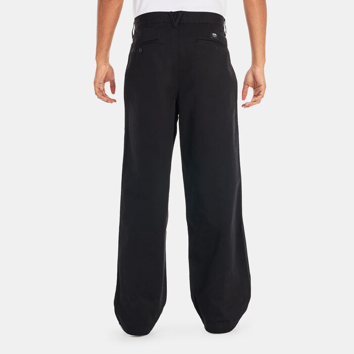 Vans Men's Authentic Chino Baggy Pants Black Vans Men's Authentic Chino Baggy Pants Black image number 1