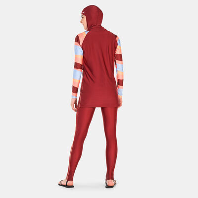 Speedo Women's 3-Piece Logo Swim Set Red