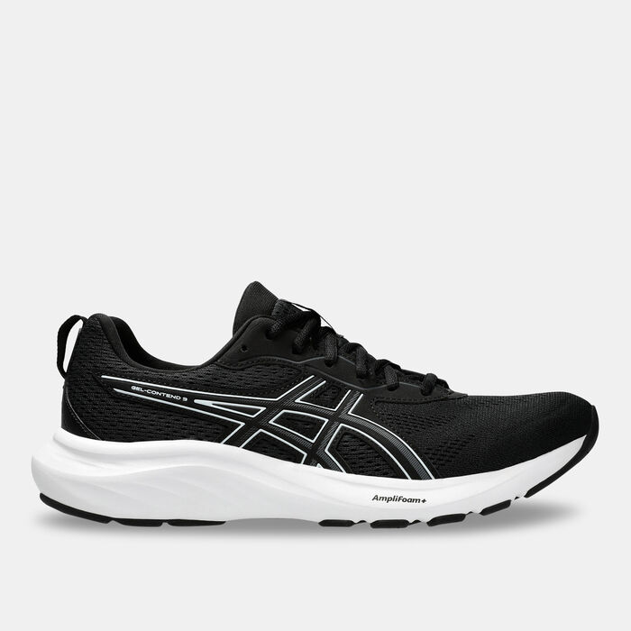 ASICS Men's GEL-CONTEND 9 Running Shoes Black ASICS Men's GEL-CONTEND 9 Running Shoes Black image number 0