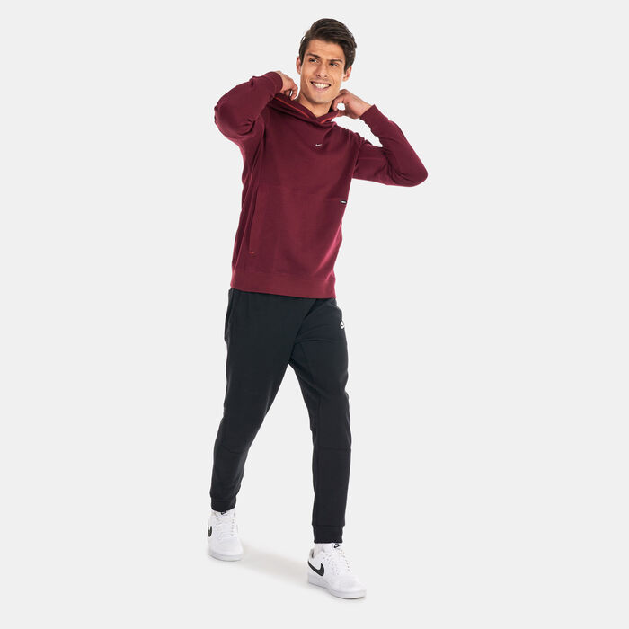 Nike Men's F.C. Fleece Hoodie Maroon image number 2