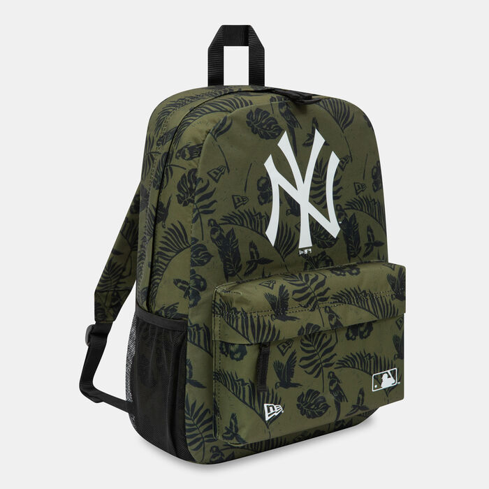 New Era New York Yankees Allover Print Stadium Backpack Green New Era New York Yankees Allover Print Stadium Backpack Green image number 1
