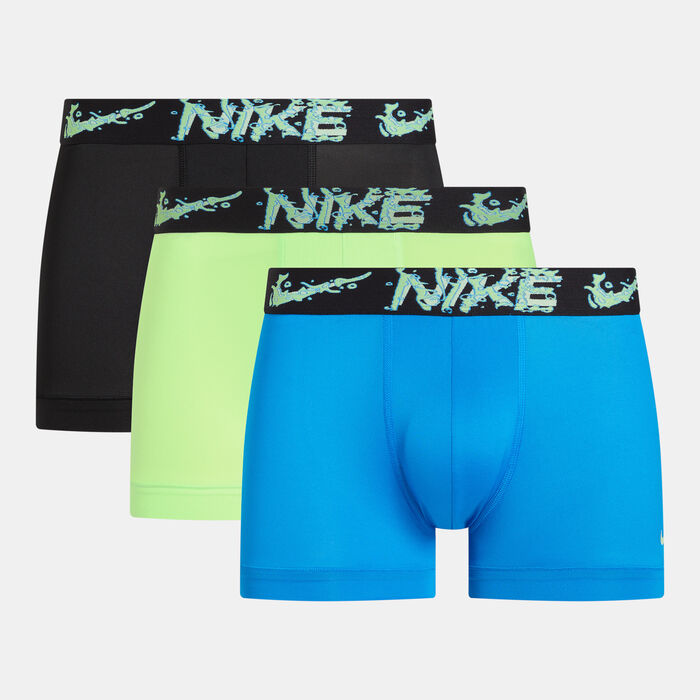Nike Men's Dri-FIT Essential Micro Briefs (3 Pack) Blue image number 0