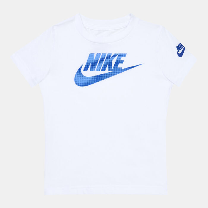 Nike Kids' Brandmark Futura T-Shirt (Younger Kids) White Nike Kids' Brandmark Futura T-Shirt (Younger Kids) White image number 0