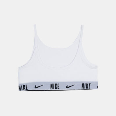 Nike Kids' Trophy Sports Bra (Older Kids) White Nike Kids' Trophy Sports Bra (Older Kids) White