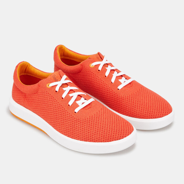 Timberland Men's Truecloud EK+ Knit Oxford Shoe Orange image number 1