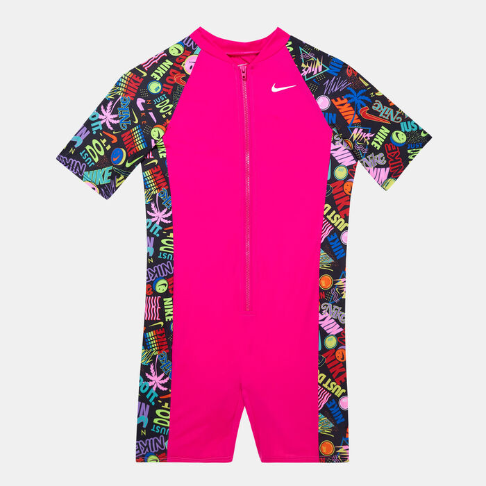Nike Swim Kids' Have A Day Zip Legsuit Black Nike Swim Kids' Have A Day Zip Legsuit Black image number 0