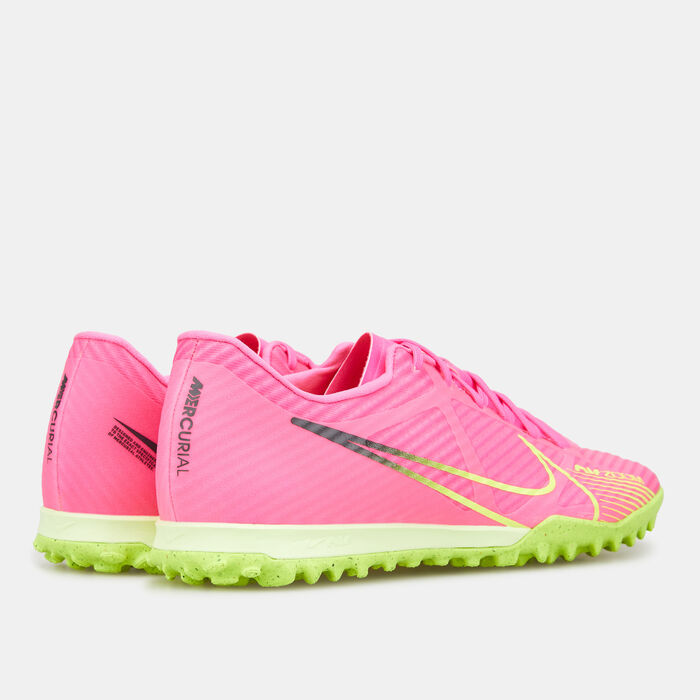 Nike Men's Mercurial Vapor 15 Academy Turf Ground Football Shoes Pink Nike Men's Mercurial Vapor 15 Academy Turf Ground Football Shoes Pink image number 2