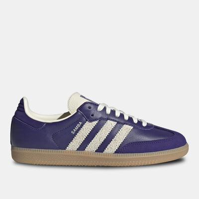 adidas Originals Women's Samba OG Shoes Blue adidas Originals Women's Samba OG Shoes Blue