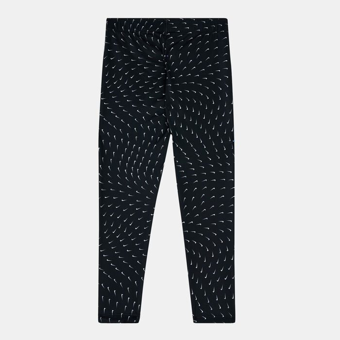 Nike Kids' Sport Essentials Allover Print Leggings Black Nike Kids' Sport Essentials Allover Print Leggings Black image number 1