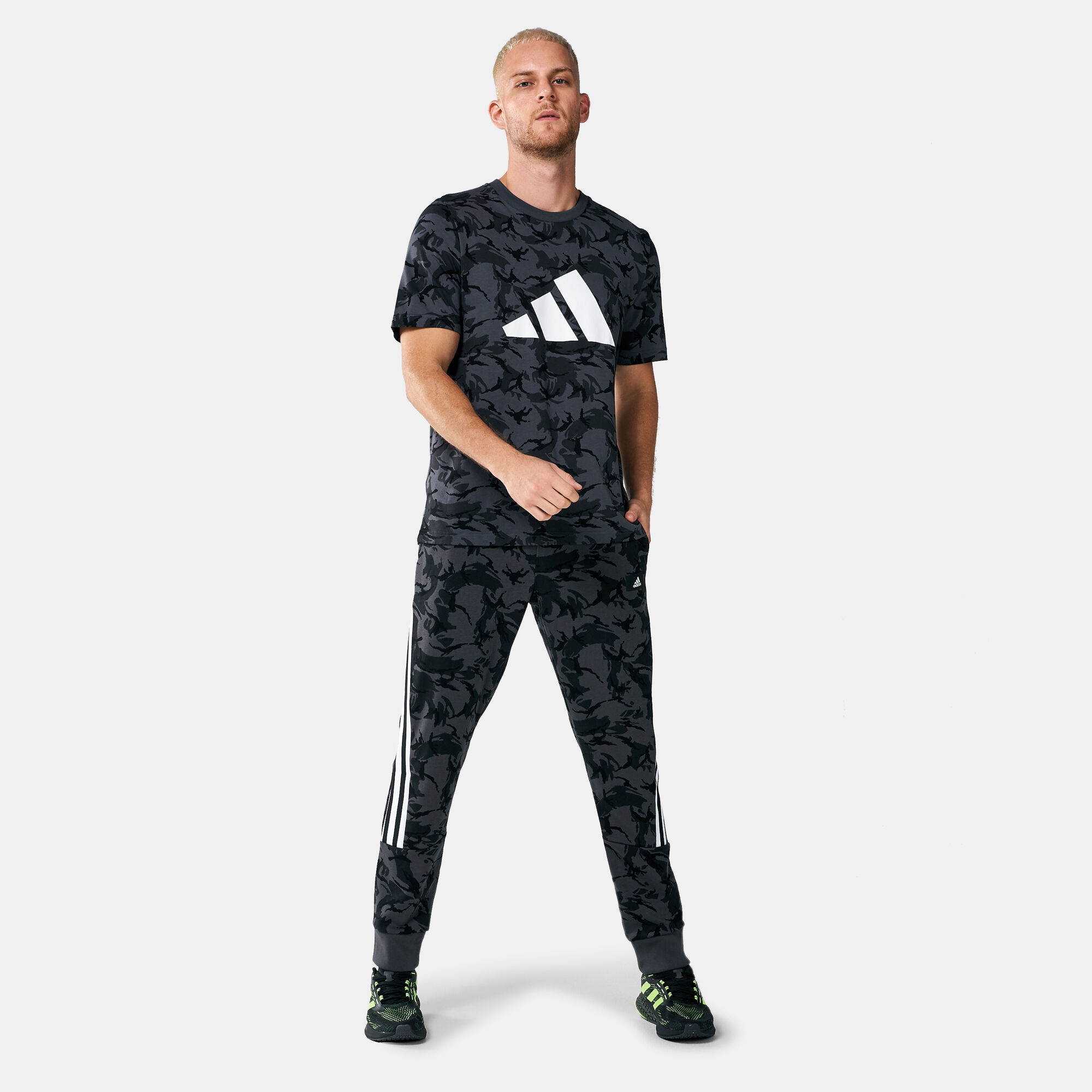Buy adidas Men s Sportswear Future Icons Camo Graphic T Shirt