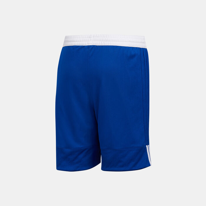 adidas Kids' 3G Speed Reversible Shorts Blue image number 1