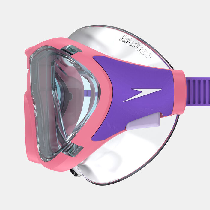 Speedo Kids' Biofuse 2.0 Mask Swimming Goggles Pink Speedo Kids' Biofuse 2.0 Mask Swimming Goggles Pink image number 2