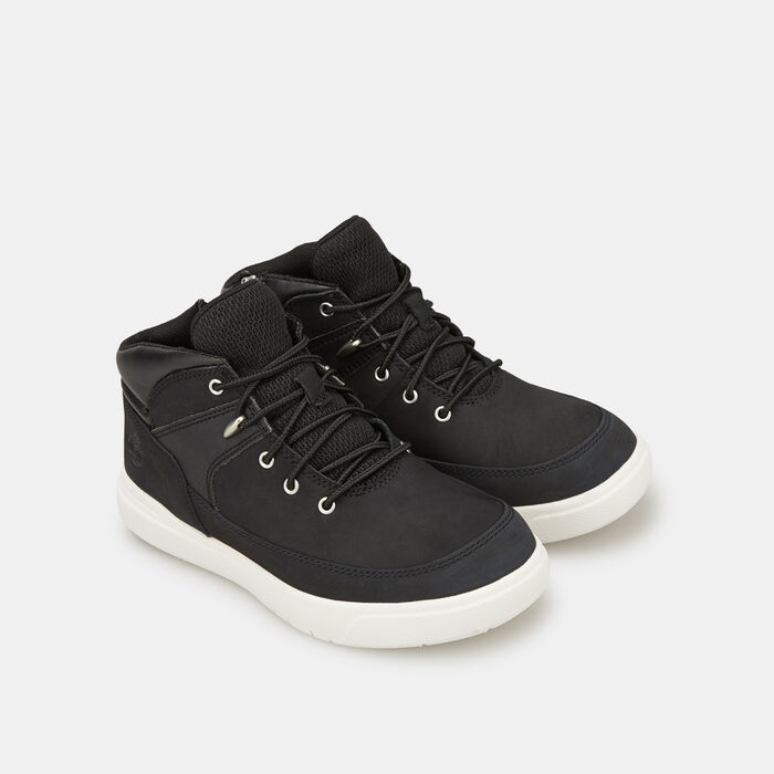 Timberland Kids' Seneca Bay Mid Hiker Shoe Black image number 1