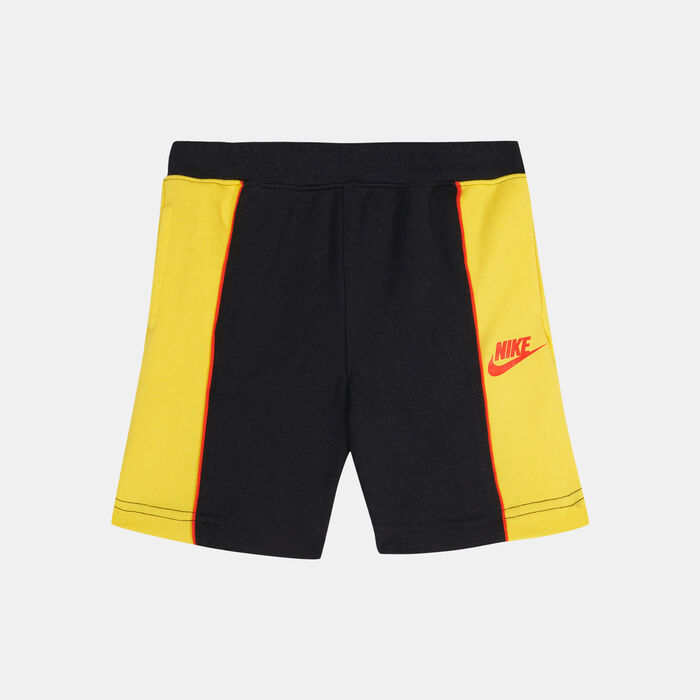 Nike Kids' Sportswear French Terry Shorts Black Nike Kids' Sportswear French Terry Shorts Black image number 0