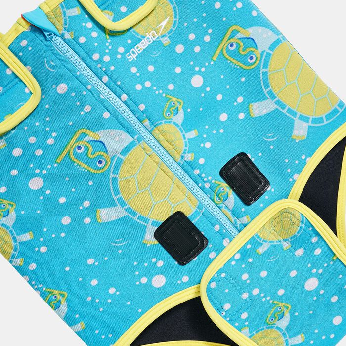 Speedo Kids' X Tommy Turtle Baby Wrap Swimming Bodysuit (Baby & Toddler) Multi-Color image number 2